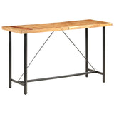 NNEVL Bar Table 180x70x107 cm Solid Acacia Wood