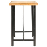 NNEVL Bar Table 180x70x107 cm Solid Acacia Wood