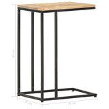 NNEVL Side Table 35x45x65 cm Solid Mango Wood