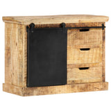 NNEVL Sideboard 80x30x60 cm Solid Mango Wood