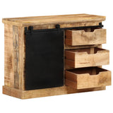 NNEVL Sideboard 80x30x60 cm Solid Mango Wood
