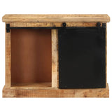 NNEVL Sideboard 80x30x60 cm Solid Mango Wood