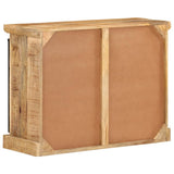 NNEVL Sideboard 80x30x60 cm Solid Mango Wood