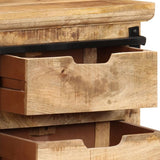 NNEVL Sideboard 80x30x60 cm Solid Mango Wood