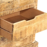 NNEVL Sideboard 80x30x60 cm Solid Mango Wood