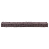 NNEVL Pallet Floor Cushion Cotton 120x40x7 cm Anthracite