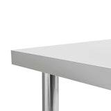 NNEVL Kitchen Work Table 120x60x85 cm Stainless Steel