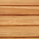 NNEVL Bar Table 60x60x105 cm Solid Acacia Wood and Stainless Steel