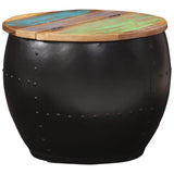 NNEVL Coffee Table 53x43 cm Solid Reclaimed Wood