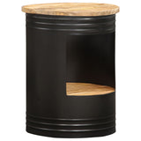 NNEVL Coffee Table 43x55 cm Solid Mango Wood