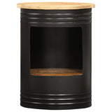 NNEVL Coffee Table 43x55 cm Solid Mango Wood