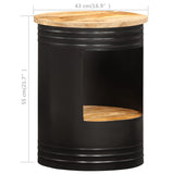 NNEVL Coffee Table 43x55 cm Solid Mango Wood