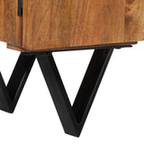 NNEVL TV Cabinet 140x30x46 cm Solid Wood Mango