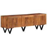 NNEVL TV Cabinet 140x30x46 cm Solid Wood Mango