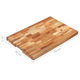 NNEVL Chopping Board 60x40x4 cm Solid Acacia Wood