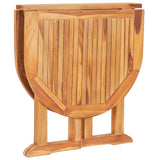 NNEVL Folding Butterfly Garden Table 120x70x75 cm Solid Teak Wood