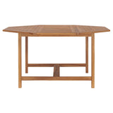 NNEVL Garden Table Anthracite 126x76x72 cm Plastic