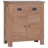 NNEVL Sideboard 65x30x75 cm Solid Teak Wood