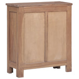 NNEVL Sideboard 65x30x75 cm Solid Teak Wood