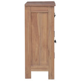 NNEVL Sideboard 65x30x75 cm Solid Teak Wood