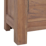 NNEVL Sideboard 65x30x75 cm Solid Teak Wood