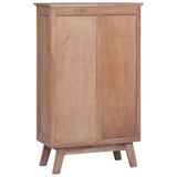 NNEVL Highboard 60x30x100 cm Solid Teak Wood