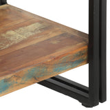NNEVL 5-Tier Bookcase 90x30x180 cm Solid Reclaimed Wood