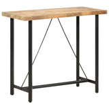 NNEVL Bar table 120x58x107 cm Rough Mango Wood