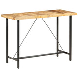 NNEVL Bar table 150x70x107 cm Rough Mango Wood