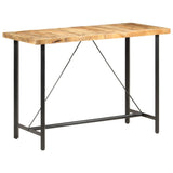 NNEVL Bar table 150x70x107 cm Rough Mango Wood