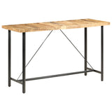 NNEVL Bar table 180x70x107 cm Rough Mango Wood