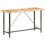 NNEVL Bar table 180x70x107 cm Rough Mango Wood
