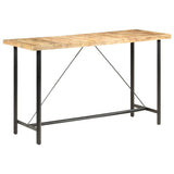 NNEVL Bar table 180x70x107 cm Rough Mango Wood