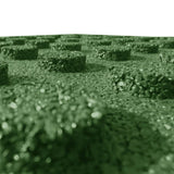 NNEVL Fall Protection Tiles 6 pcs Rubber 50x50x3 cm Green