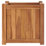 NNEVL Raised Bed 40x40x40 cm Solid Teak Wood