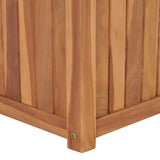 NNEVL Raised Bed 40x40x40 cm Solid Teak Wood