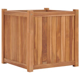 NNEVL Raised Bed 50x50x50 cm Solid Teak Wood