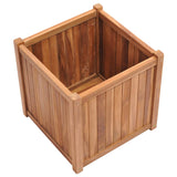 NNEVL Raised Bed 50x50x50 cm Solid Teak Wood
