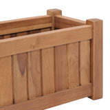 NNEVL Raised Bed 50x25x25 cm Solid Teak Wood
