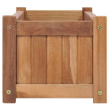 NNEVL Raised Bed 100x30x25 cm Solid Teak Wood