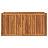 NNEVL Raised Bed 100x50x50 cm Solid Teak Wood