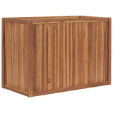 NNEVL Raised Bed 100x50x70 cm Solid Teak Wood