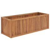NNEVL Garden Raised Bed 150x50x50 cm Solid Teak Wood