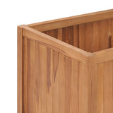 NNEVL Garden Raised Bed 150x50x50 cm Solid Teak Wood