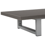 NNEVL Two Piece Bathroom Furniture Set Ceramic Grey