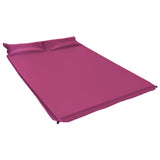 NNEVL Inflatable Air Mattress with Pillow 130x190 cm Pink