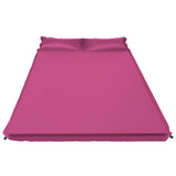 NNEVL Inflatable Air Mattress with Pillow 130x190 cm Pink