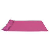 NNEVL Inflatable Air Mattress with Pillow 130x190 cm Pink