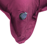 NNEVL Inflatable Air Mattress with Pillow 130x190 cm Pink