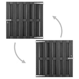 NNEVL Garden Gate WPC 100x100 cm Grey